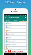 SSC Math Solution free ( math preparation ) captura de pantalla 3