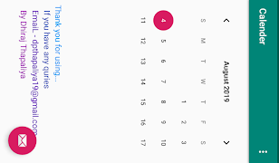 Calender スクリーンショット 1