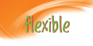 Flexible poster