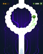 Follow the finger on the Line: Glow Finger Runer 截图 5