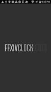 FFXIV Clock الملصق