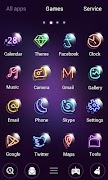 Light Style GO Launcher Theme تصوير الشاشة 3