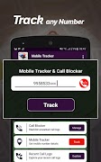 Mobile Number Tracker & Call Blocker 포스터