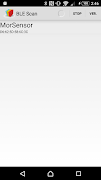 1 Schermata MorSensor BLE Tool