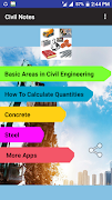 Civil Engineering Notes (Quantity Notes) poster