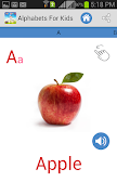 Alphabets For Kids captura de pantalla 2