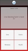 Linux Learning Quiz اسکرین شاٹ 3
