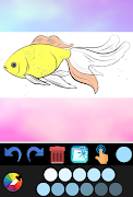 鱼着色书 截圖 1