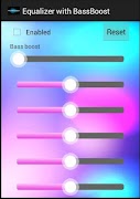 Equalizer with Bass Boost Ekran Görüntüsü 1
