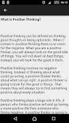 Positive Thinking Course 스크린샷 3