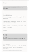 4 Schermata W3School JavaScript Offline
