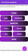 Witcher Database poster
