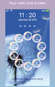 lock screen bubble circle syot layar 6