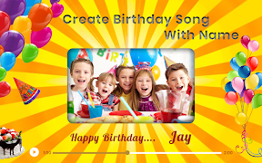 Birthday Song with Name capture d'écran 2