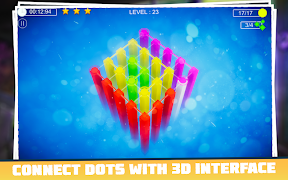 Dots Connect 3D : Dots Flow Free скриншот 1