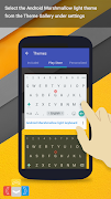 aitype Marshmallow light theme imagem de tela 3