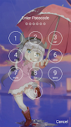 Kanna Kamui Lock Screen Wallpaper imagem de tela 7