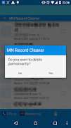 MN Cleaner-Call/SMS删除 截图 2