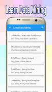 Learn Data Mining স্ক্রিনশট 1