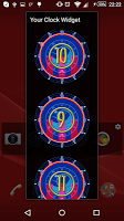 Barcamania Clock Widget screenshot 1