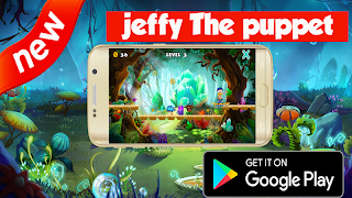 Super jeffy The Puppet Adventure Run تصوير الشاشة 1