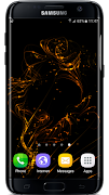 برنامه‌نما Golden Particle Live Wallpaper عکس از صفحه
