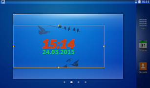 Digital Clock With Weather স্ক্রিনশট 5