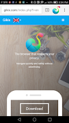 Browser with no tracking & ads โปสเตอร์