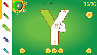 Alphabets Writing ABC Kids game - Trace Alphabets Ekran Görüntüsü 4