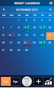 Weight Tracking Calendar screenshot 6
