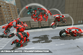 Moto Robot Transform Game screenshot 2