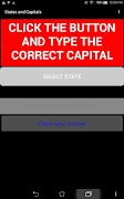 1 Schermata States and Capitals Tester