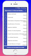 Elementary & Advanced Mathematics screenshot 2