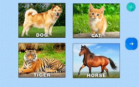 Learn Animals - Puzzle Game poster