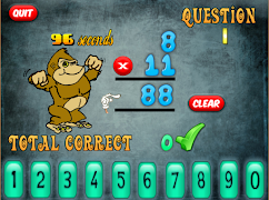 Monkey Maths screenshot 1