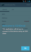 SSHDroid syot layar 1