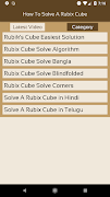 How To Solve A Rubix Cube syot layar 2