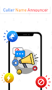 6 Schermata Caller Name Announcer, SMS Reader & Calls Blocker