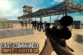 Last Commando: Sniper Shooter ภาพหน้าจอ 2
