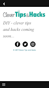 برنامه‌نما Clever tips and hacks عکس از صفحه