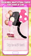 Minni Mouse Invitation Card screenshot 2