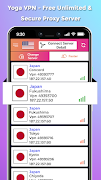 Yoga VPN - Free Unlimited And Secure Proxy imagem de tela 3