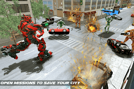 Moto Robot Transform Game screenshot 1