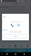 برنامهنما ios call screen عکس از صفحه