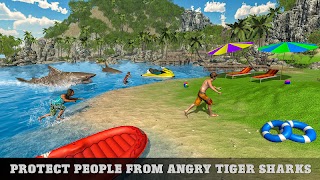 水下虎鲨攻击FPS狙击手射击游戏 截图 6