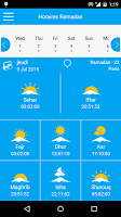 Horaires du Ramadan mis à jour poster