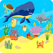 Animals in the Ocean - Nursery پوسٹر