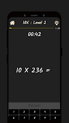 Multiplication Math Game 10X capture d'écran 3