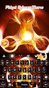 Fidget Spinner -Keyboard Theme पोस्टर