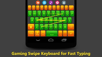 Gaming Keyboard Theme الملصق